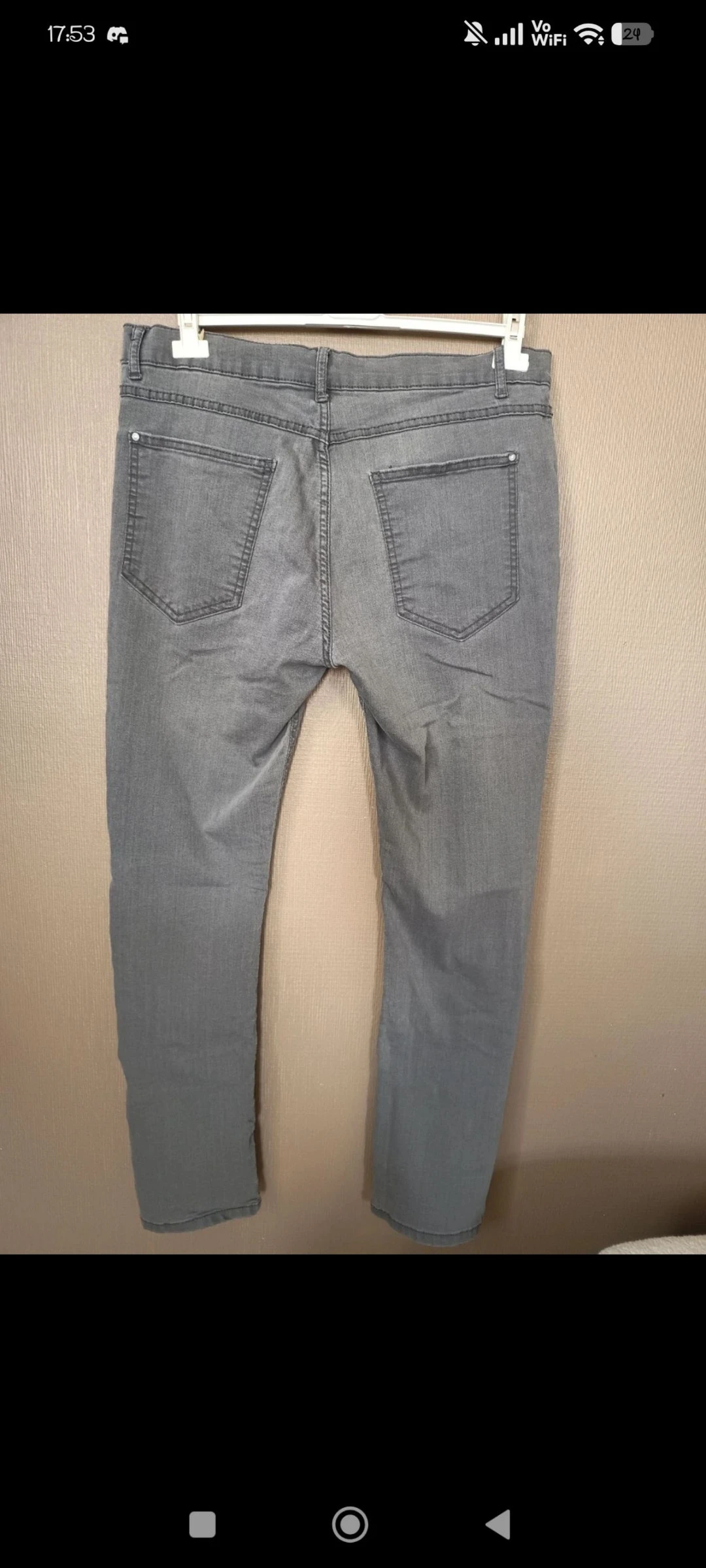 Calça Slim Cinza In Extenso - Tamanho 44 FR / 34 US – photo 2